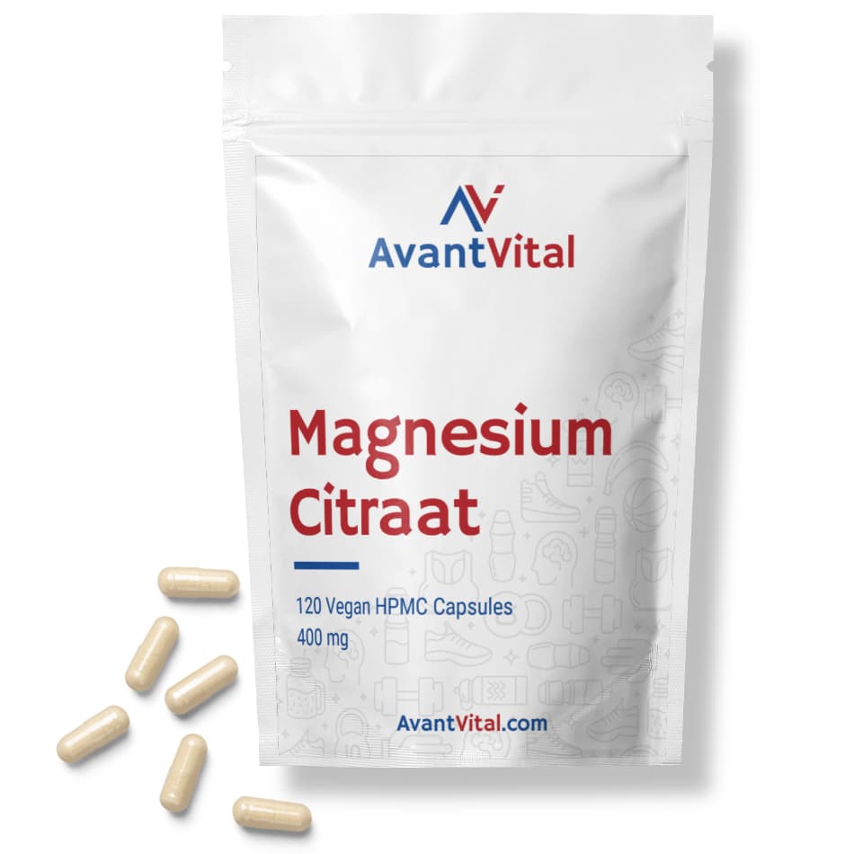 Magnesium Citraat – 400 mg AvantVital 3 Magnesium Citraat – 400 mg AvantVital AvantVital 3