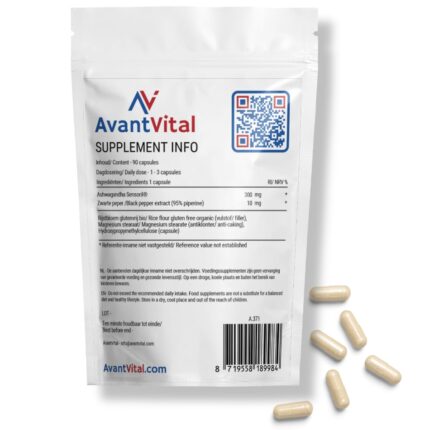 Ashwagandha Sensoril – 300 mg Slapen AvantVital 3