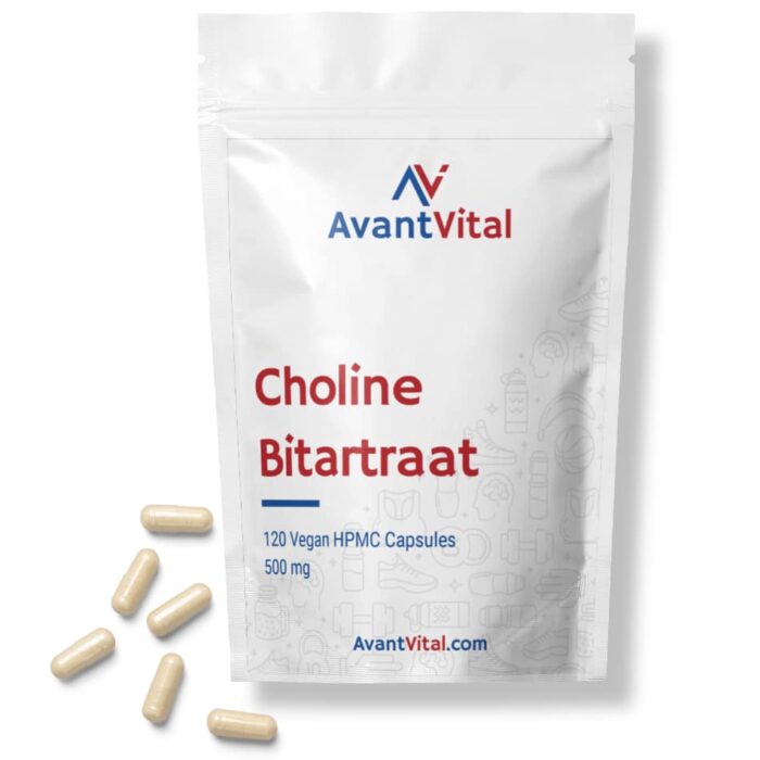 Choline Bitartraat – 500 mg Choline AvantVital 3