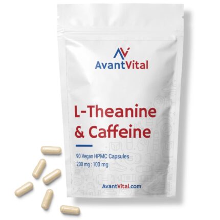 L-Theanine & Caffeine – 200 mg : 100 mg Aminozuren AvantVital