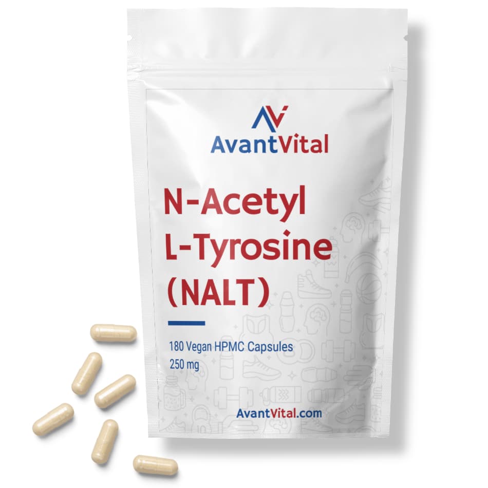 N-Acetyl L-Tyrosine (NALT) – 250 mg AvantVital AvantVital 3