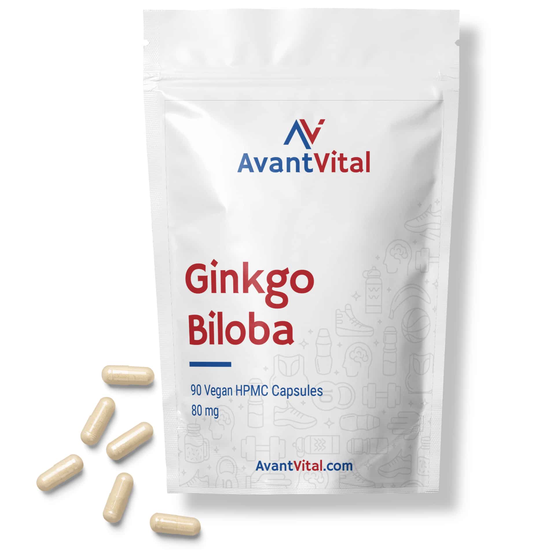 Ginkgo Biloba – 80 mg Concentratie & Geheugen 3 Ginkgo Biloba – 80 mg Concentratie & Geheugen AvantVital 3