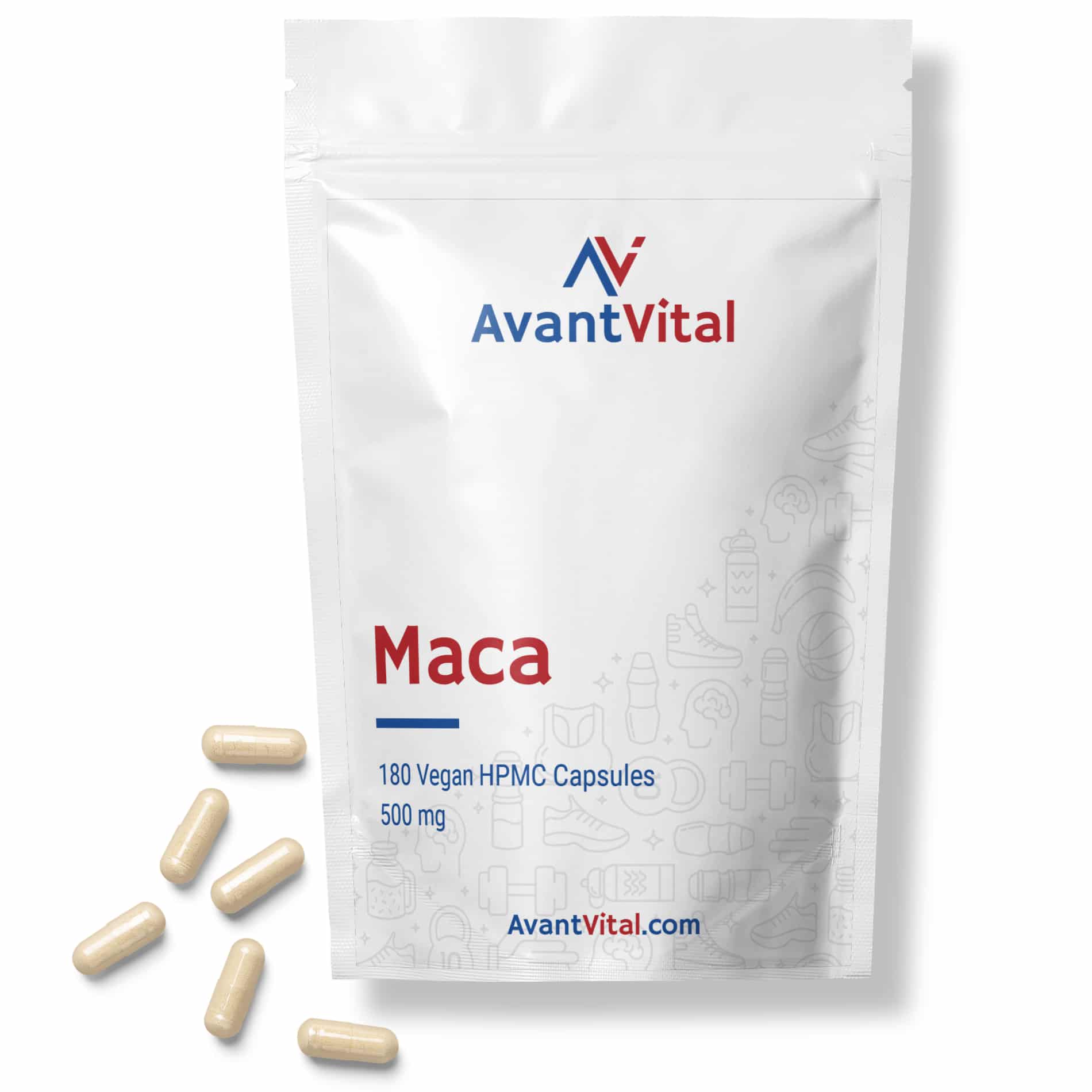 Maca – 500 mg Botanische extracten 3 Maca – 500 mg Botanische extracten AvantVital 3