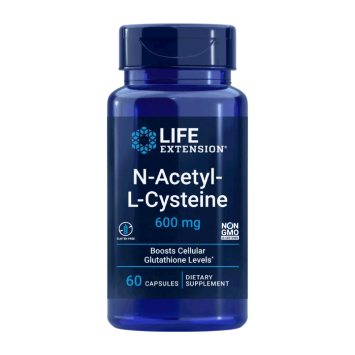 N-Acetyl-L-Cysteine (NAC) – 600 mg Detox & Cleansing AvantVital 3