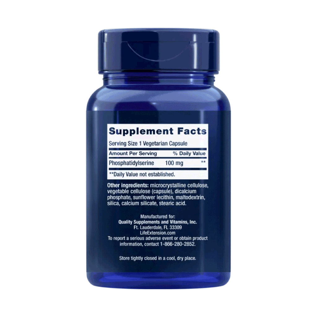 Fosfatidylserine – 100 mg Lipiden 4 Fosfatidylserine – 100 mg Lipiden AvantVital 4