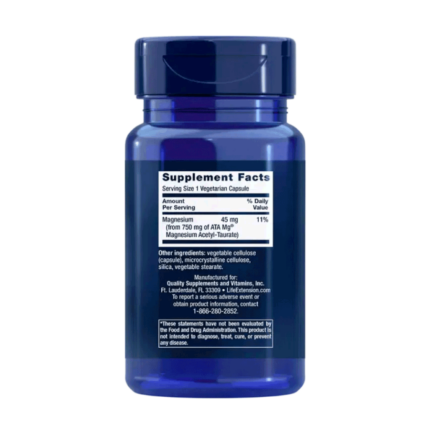 Magnesium Acetyl-Taurate – Calm-Mag – 750 mg Concentratie & Geheugen AvantVital 3