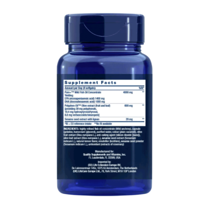 Super Omega-3 EPA/DHA (kleine softgels) Vetzuren AvantVital 3