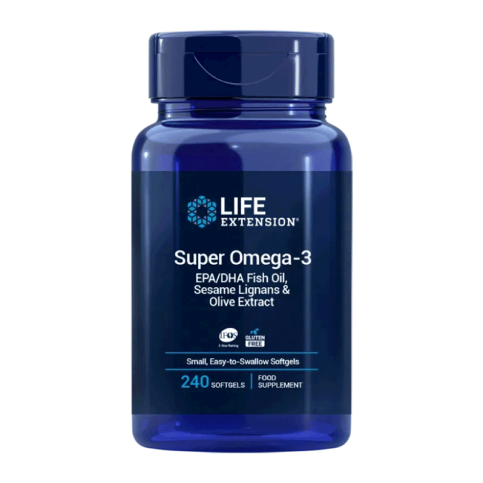 Super Omega-3 EPA/DHA (kleine softgels) Vetzuren AvantVital 3