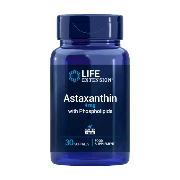 Astaxanthine – 4 mg Antioxidanten AvantVital 3