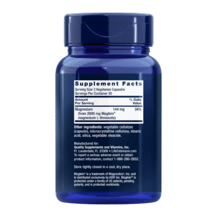 Neuro-Mag® Magnesium L-Threonaat Life Extension AvantVital 3